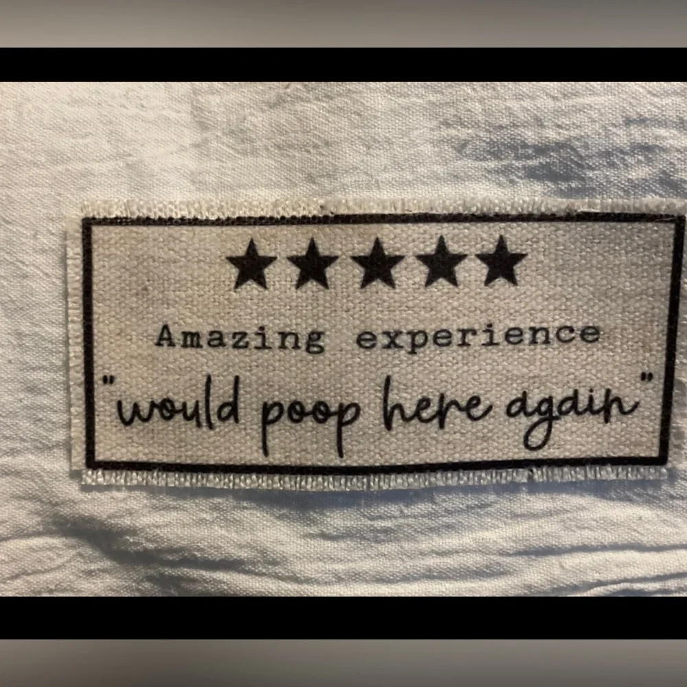 Restroom Humor Hand Towels